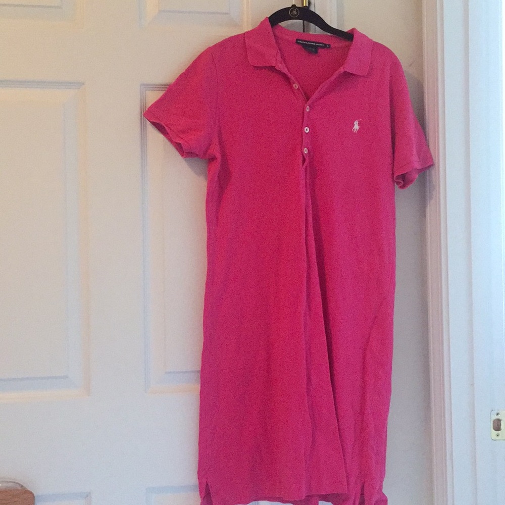 Hot Pink Ralph Lauren Dress